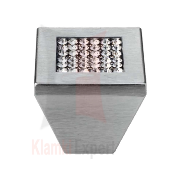 MESH CS 30 mm gałka meblowa z kryształami Swarovskiego