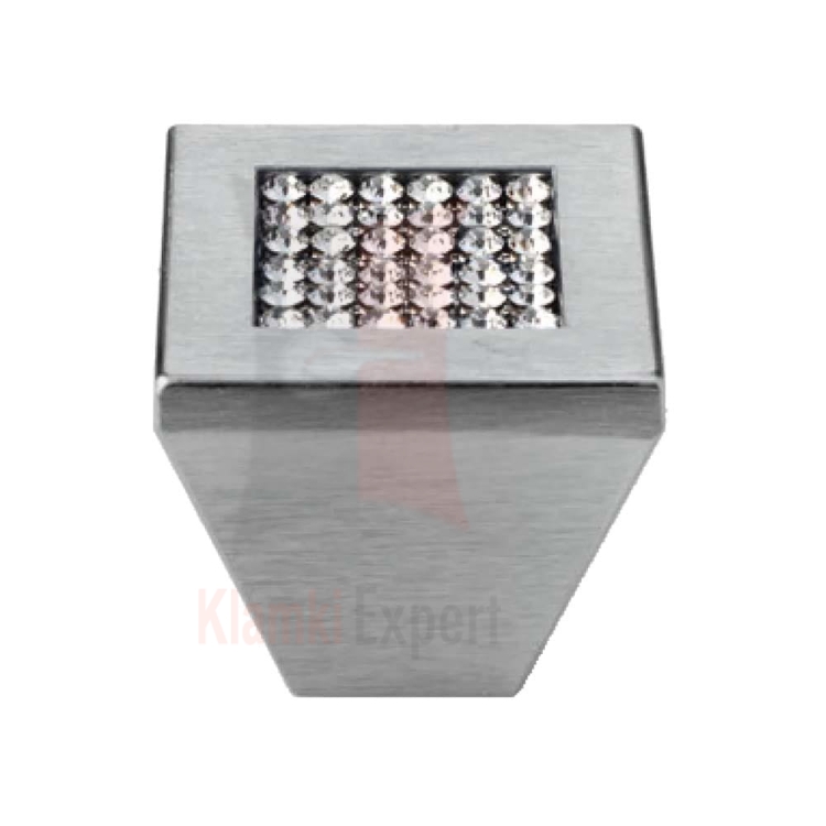 MESH CS 30 mm gałka meblowa z kryształami Swarovskiego