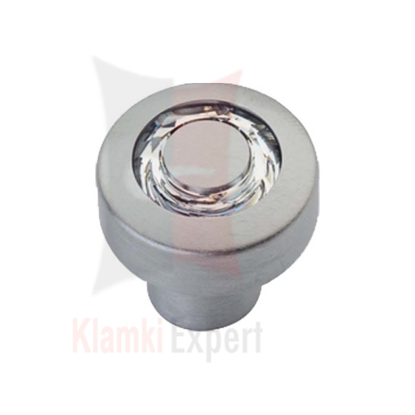 Cosmic CS 30 mm gałka meblowa z kryształem Swarovskiego