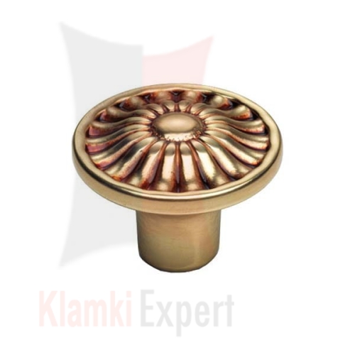 DAISY OF 30 mm gałka meblowa mosiężna