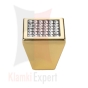 MESH OZ 24 mm gałka meblowa z kryształami Swarovskiego