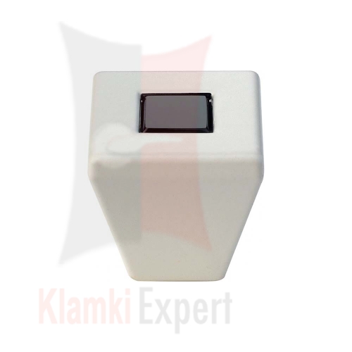 REFLEX BA 24 mm gałka meblowa z czarnym kryształem Swarovskiego