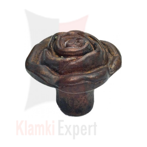 ROSE AN 30 mm gałka meblowa mosiężna