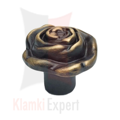 ROSE BM 30 mm gałka meblowa mosiężna