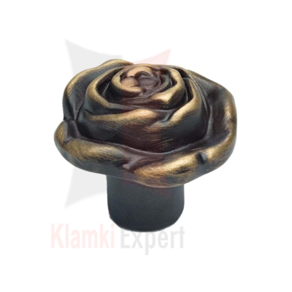ROSE BM 30 mm gałka meblowa mosiężna
