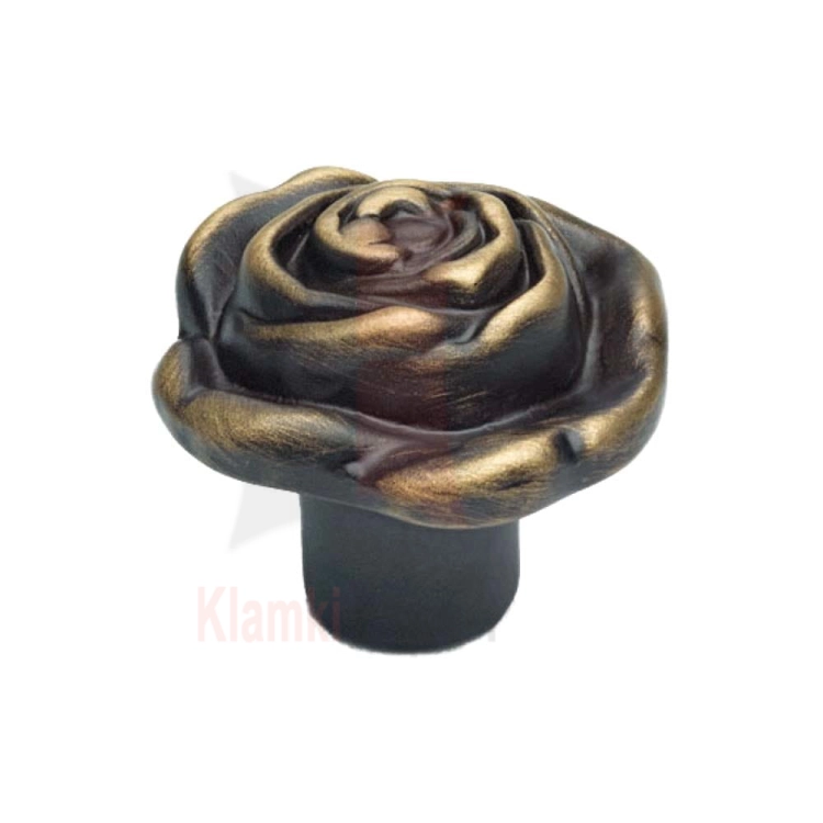 ROSE BM 30 mm gałka meblowa mosiężna