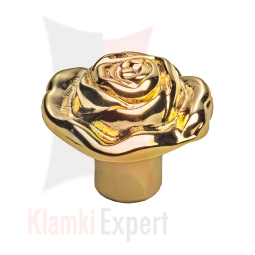 ROSE OZ 30 mm gałka meblowa mosiężna