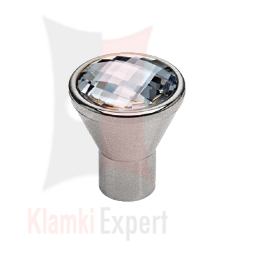 VERONICA CS 24 mm gałka meblowa z kryształem Swarovskiego