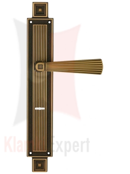 Klamka OPERA 1055PL szyld długi BM