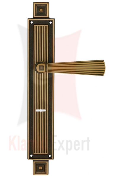Klamka OPERA 1055PL szyld długi BM