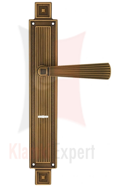 Klamka OPERA 1055PL szyld długi OB