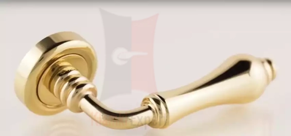 Klamka ALDAR 103 OL mosiądz błyszczący