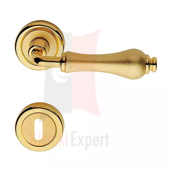 Klamka ALDAR 103 z rozetą na klucz