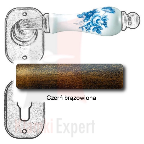 Czerń brązowiona