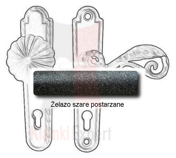 Żelazo szare postarzane