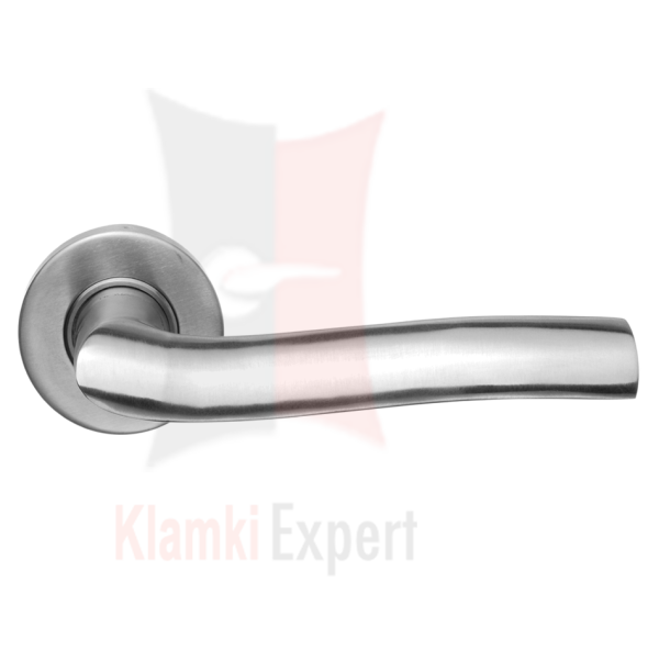 KLAMKA DECOR 2709 SZYLD OKRĄGŁY STAL NIERDZEWNA
