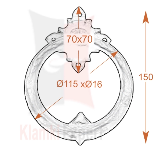 Kołatka Ombor 2115