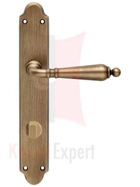 Klamka Florenzia 1460PW z blokadą WC