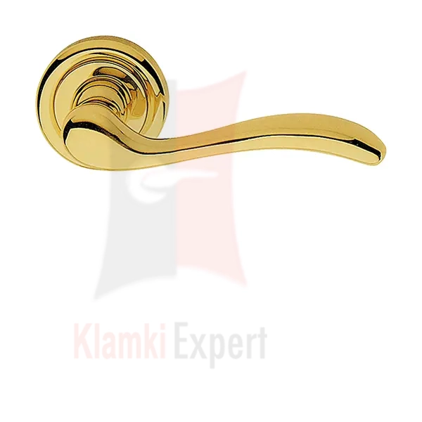 Klamka ONDA 103 kolor OL mosiądz błyszczący - bez dolnej rozety