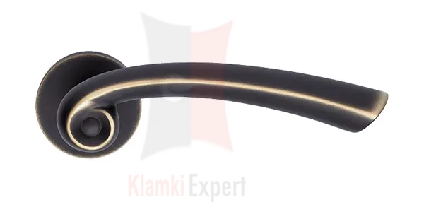 Klamka NAU 023 w kolorze BM brązowiony matowy ciemny