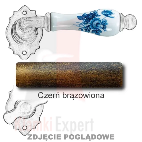 Czerń brązowiona