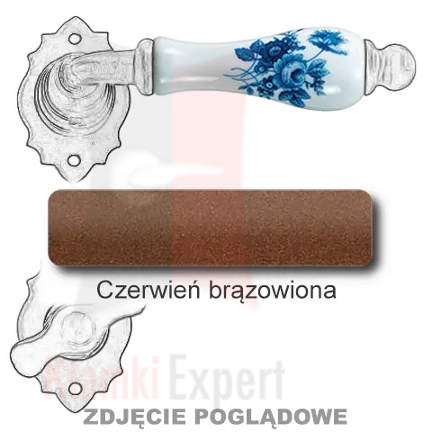 Czerwień brązowiona