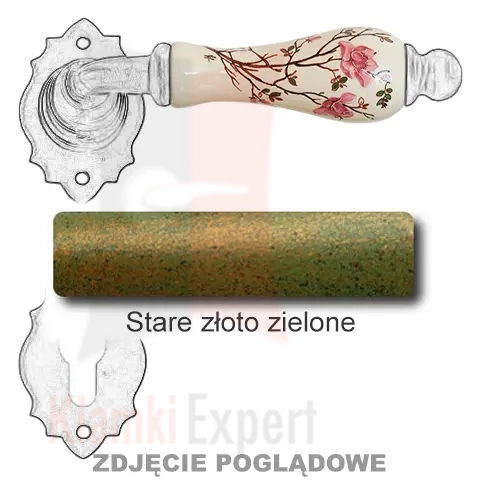 Stare złoto zielone