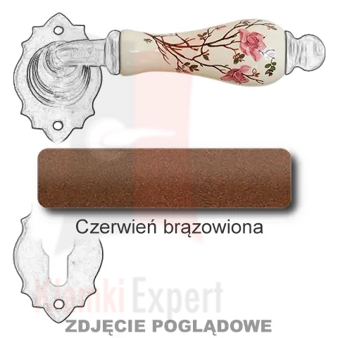 Czerwień brązowiona