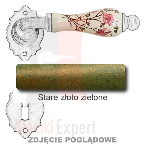 Stare złoto zielone