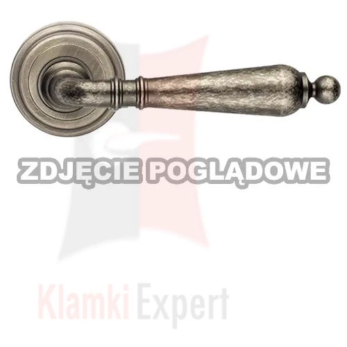 Klamka Florenzia 011 FV - patynowany (stare srebro)