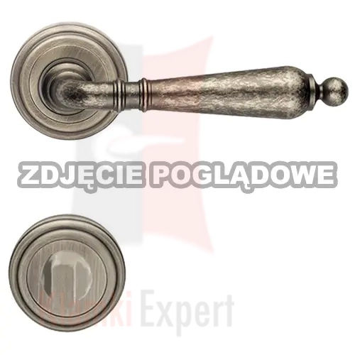 Klamka Florenzia 011 FV - patynowany (stare srebro)