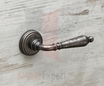 Klamka Florenzia 011 FV - patynowany (stare srebro)