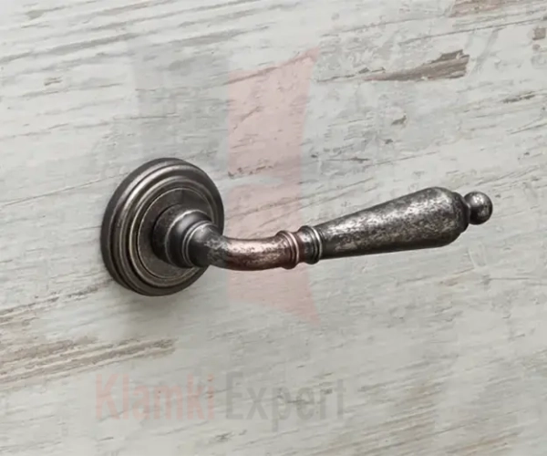 Klamka Florenzia 011 FV - patynowany (stare srebro)