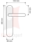 Klamka Aida 1610PL [BIG]