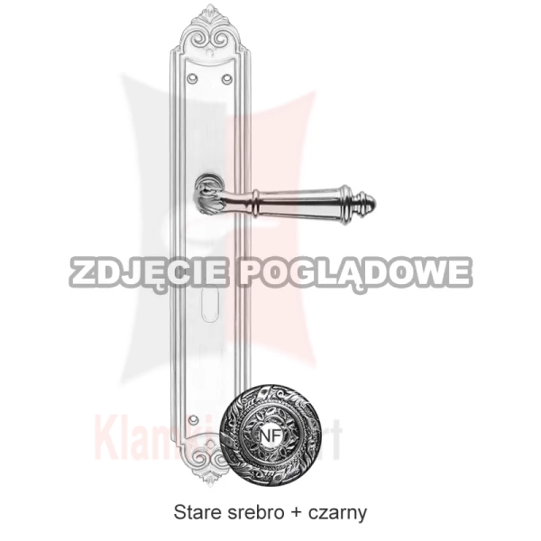 Klamka Aida 1610PL [BIG] z otworem na klucz - NF