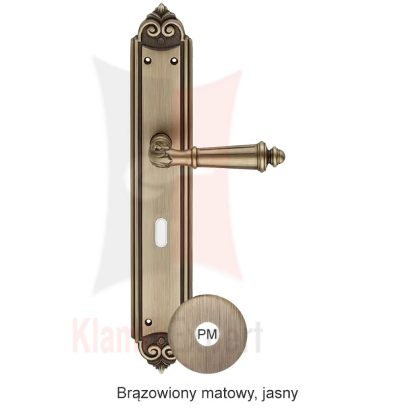 Klamka Aida 1610PL [BIG] z otworem na klucz PM