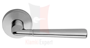 Klamka TESS 027 kolor CC chromowany matowy + błyszczący