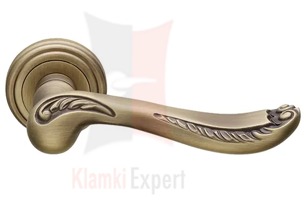 Klamka LADY 011 w kolorze PM brązowiony matowy jasny