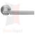 Klamka ELLE 102 w kolorze CS chromowany matowy