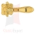 Klamka LIBERTY 091 OZ pozłacany błyszczący. Bez dolnej rozety.