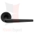 Klamka BRIXIA Zincral 027 VE - czarny matowy