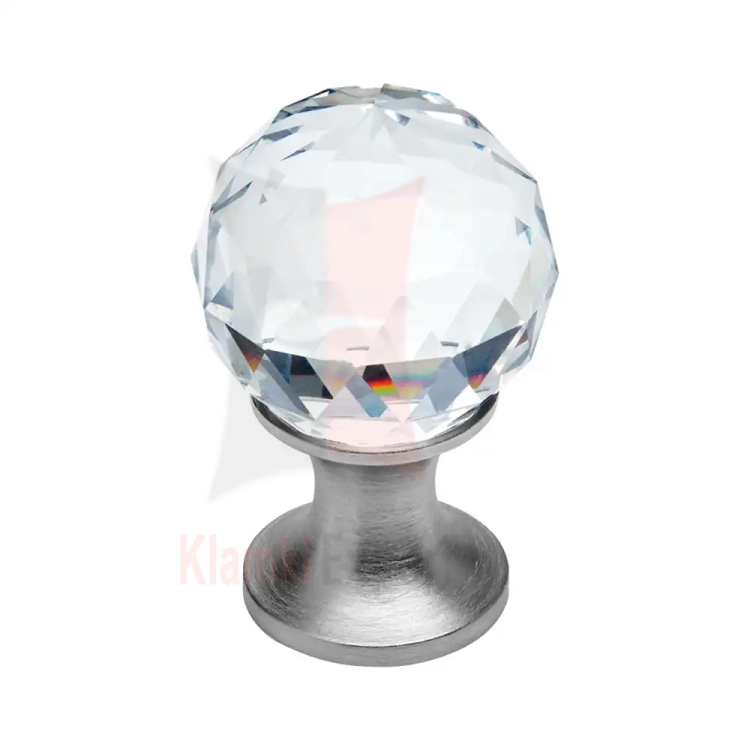 CRYSTAL CS 30 mm gałka meblowa z kryształem Swarovskiego