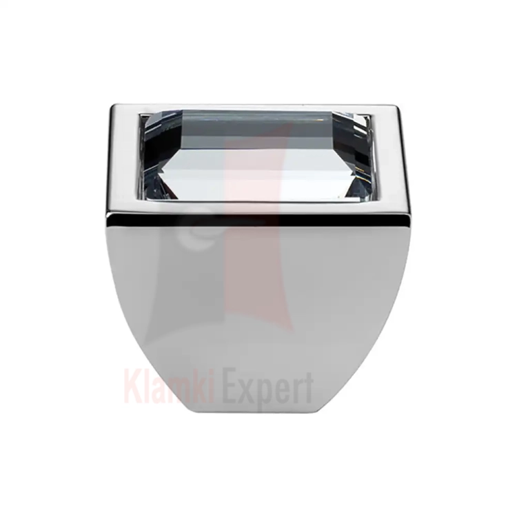 Elios Crystal CR gałka meblowa z kryształem Swarovskiego