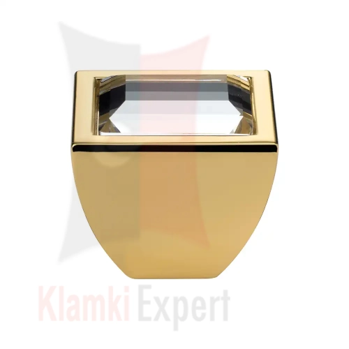 Elios Crystal OZ gałka meblowa z kryształem Swarovskiego