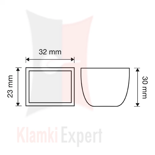 Elios Crystal VE gałka meblowa z kryształem Swarovskiego