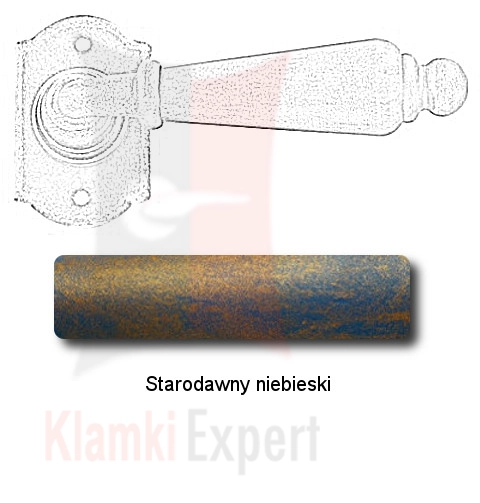 Starodawny niebieski