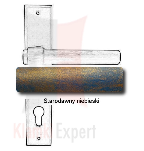 Starodawny niebieski