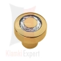 Cosmic OZ 30 mm gałka meblowa z kryształem Swarovskiego