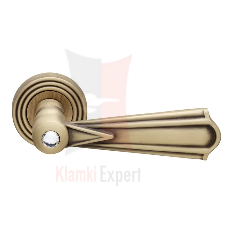 Klamka Madame Crystal 112 PM - brązowiony matowy (jasny)