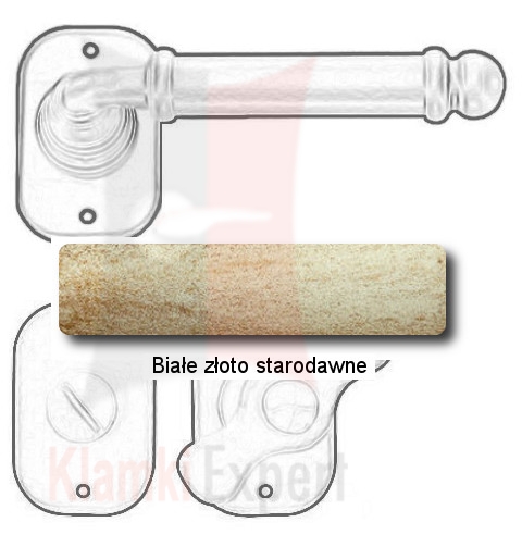 Białe złoto starodawne